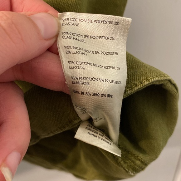 Green We The Free Virgo Zip-Front Mini Skirt Size 31 - Picture 5 of 7